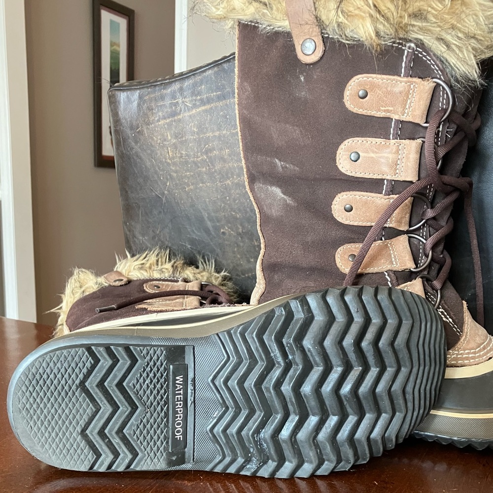Sorel Joan of Arctic Winter Boots Women's Sz 8 - Picture 2 of 9